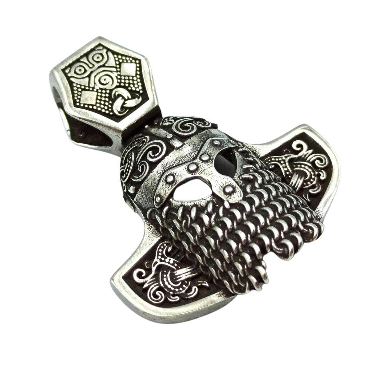 Viking helmet pendant