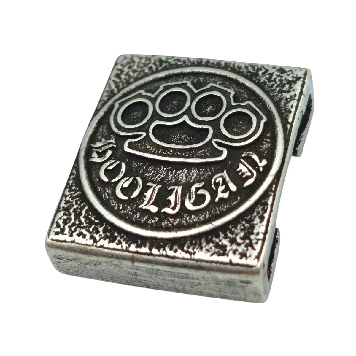 Hooligan molle clip Silver plated
