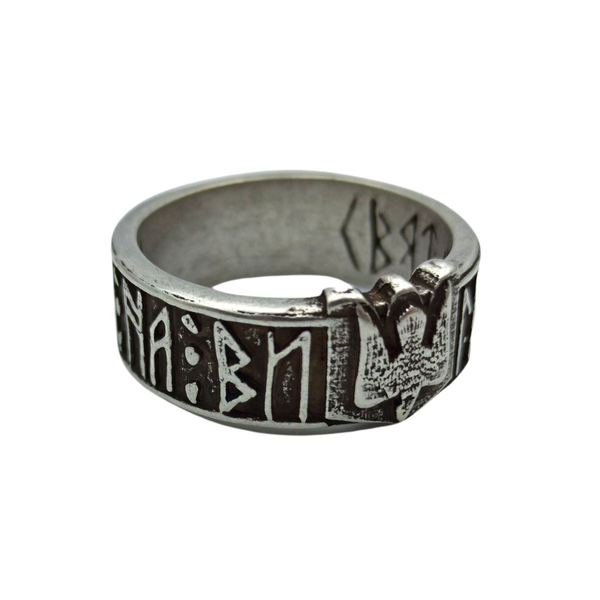 Slavic ethnic mens ring “іду на Ви”