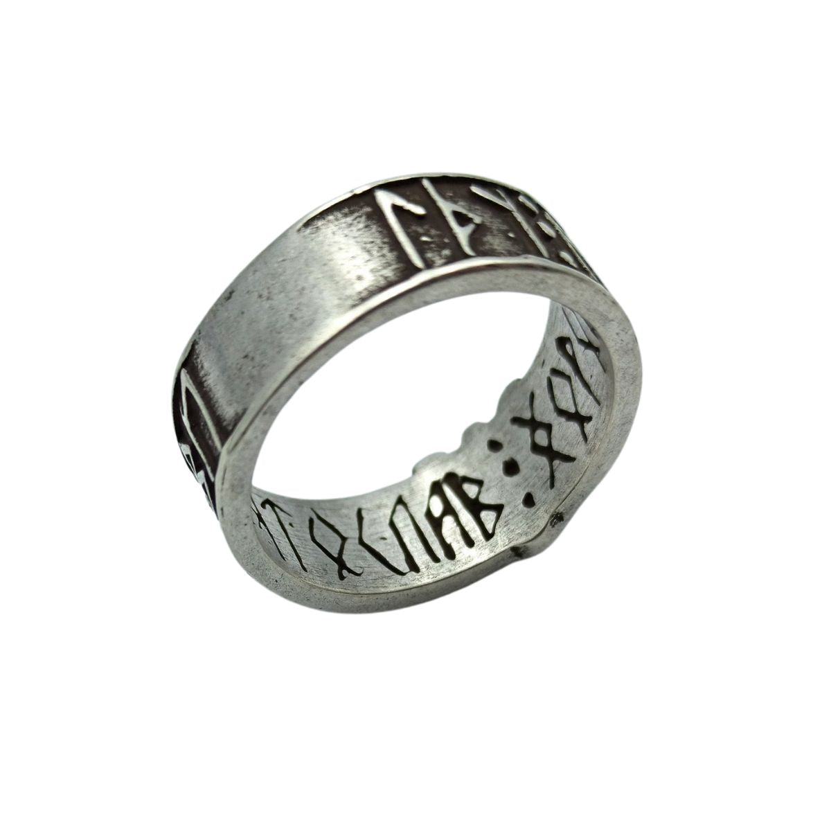 Slavic ethnic mens ring “іду на Ви”