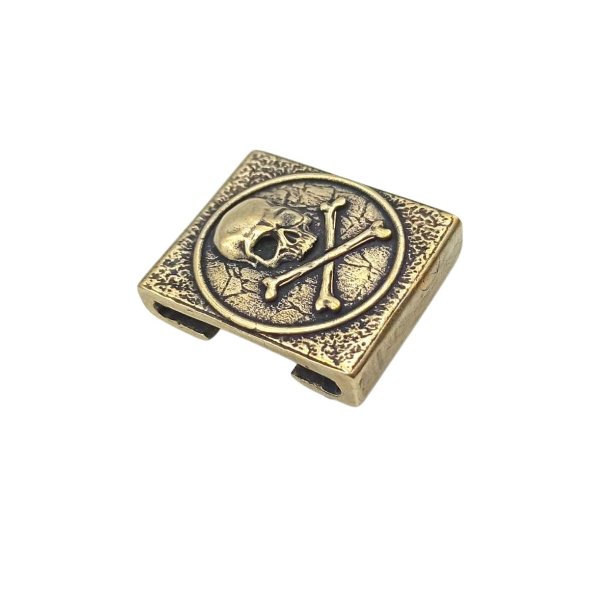 Jolly Roger pirate skull molle clip