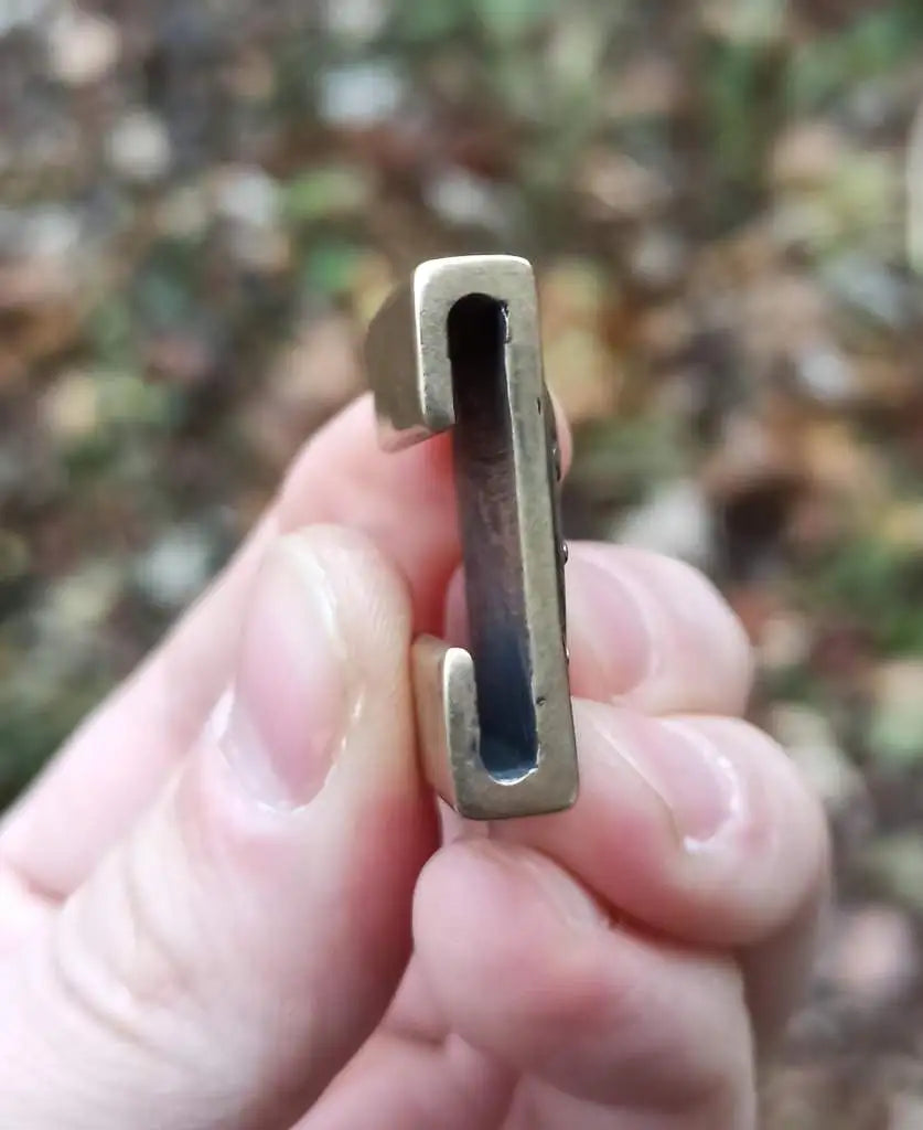 Jolly Roger pirate skull molle clip