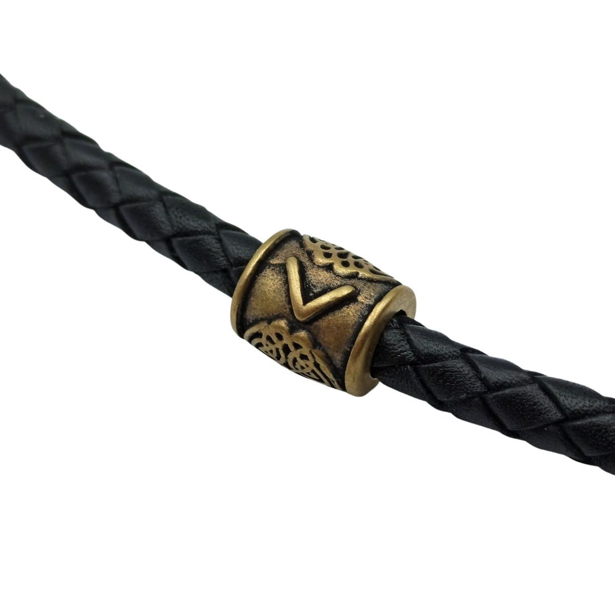 Kenaz rune bead
