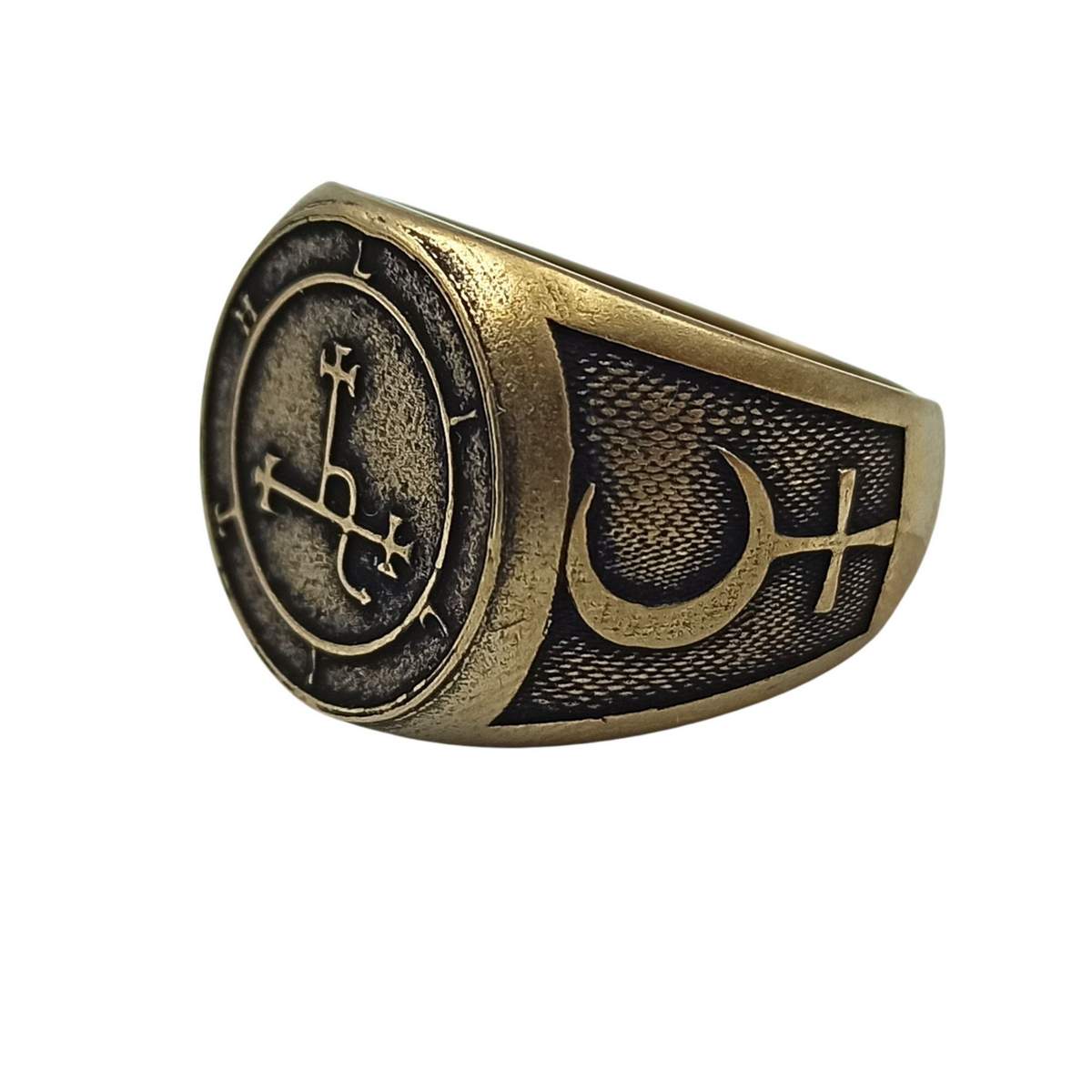 Lilith sigil signet ring
