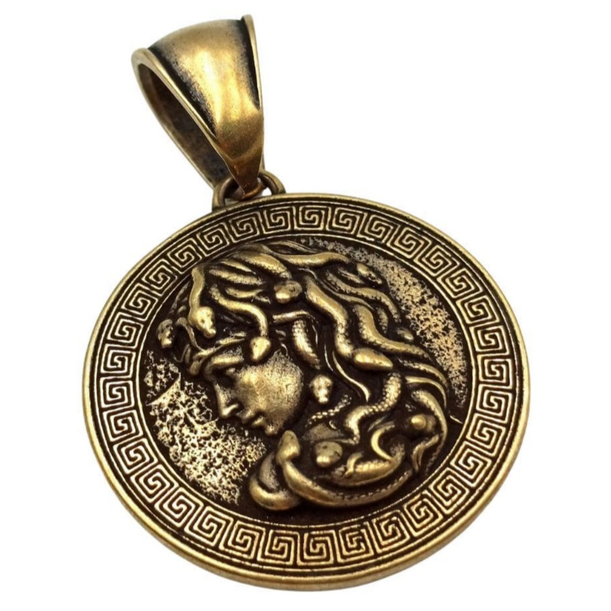 Medusa Gorgon pendant