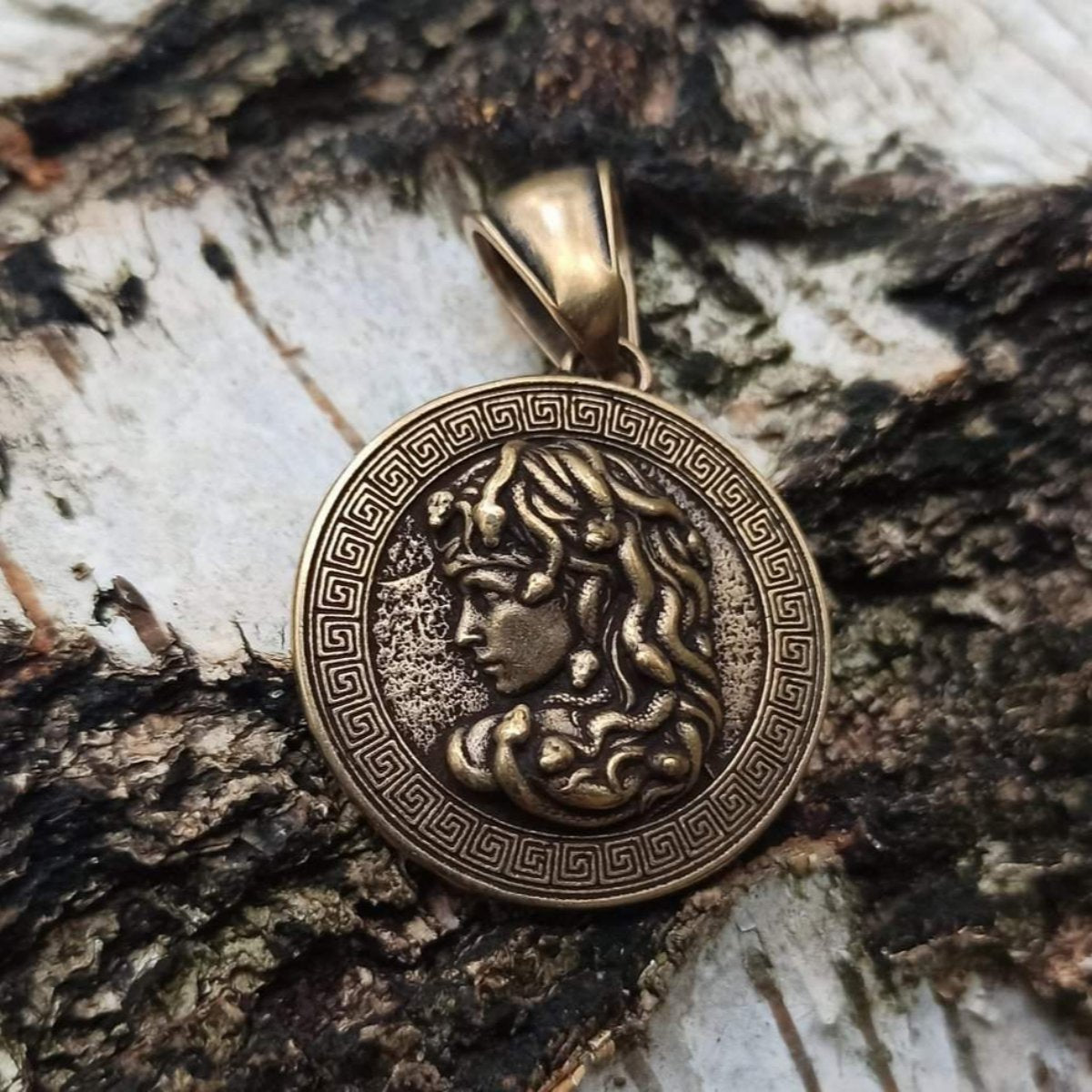 Medusa Gorgon pendant