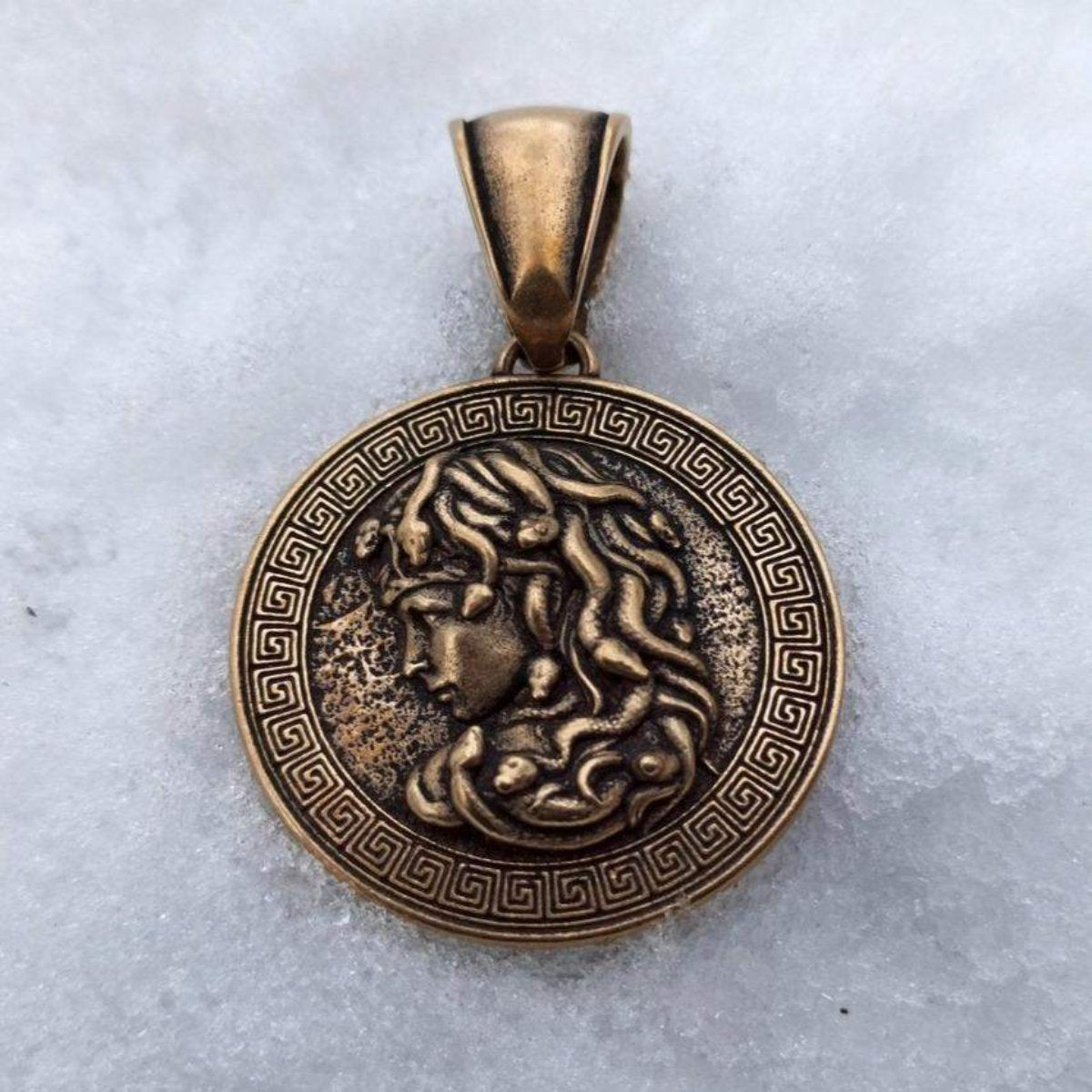 Medusa Gorgon pendant