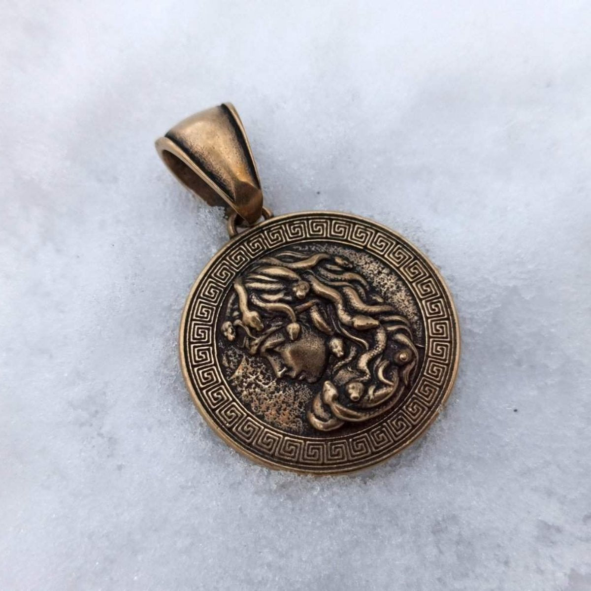 Medusa Gorgon pendant