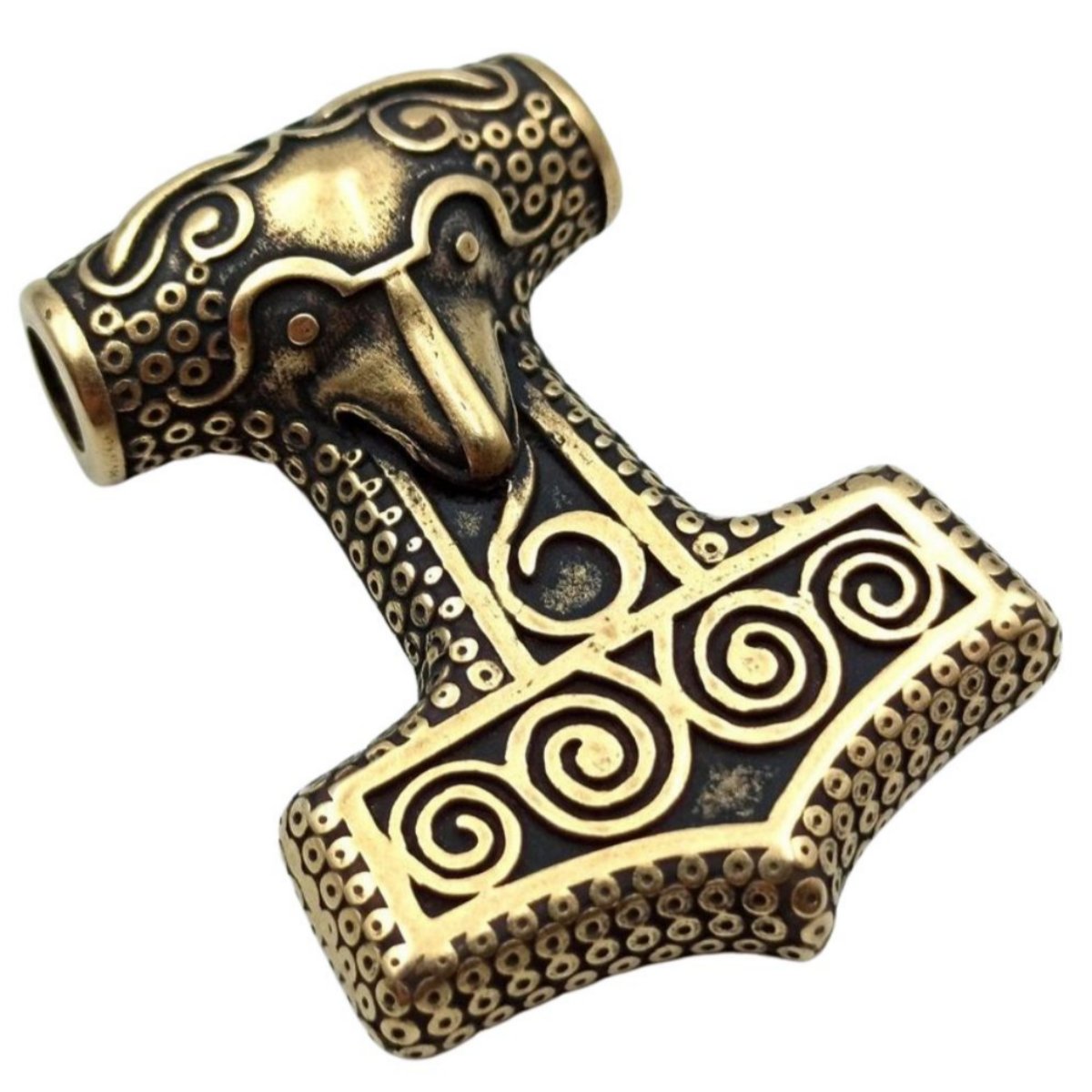 Mjolnir from Skane pendant Bronze
