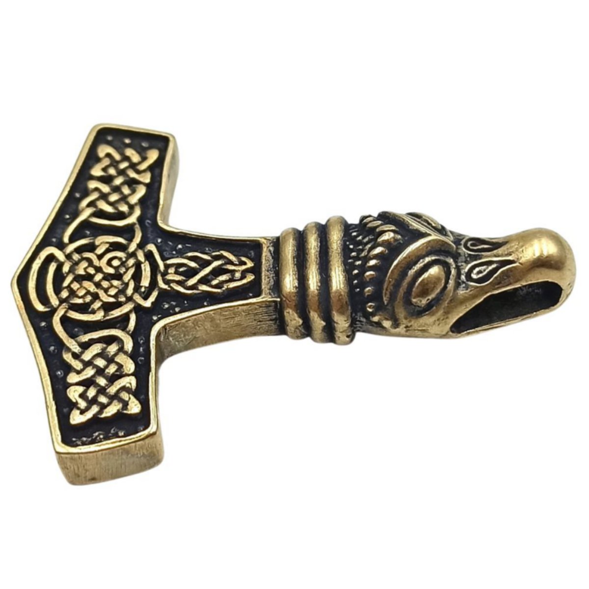 Mjolnir Dragon replica pendant