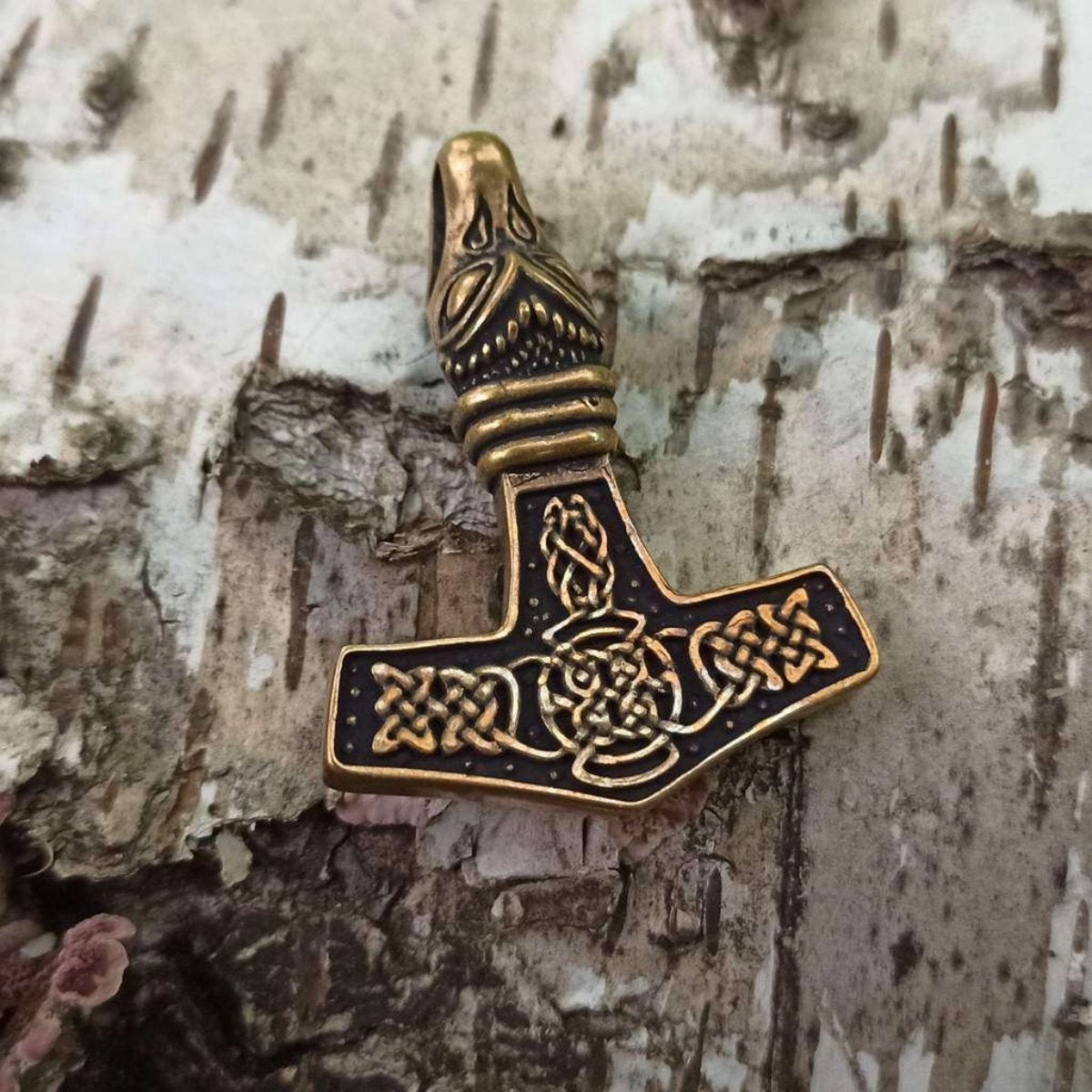 Mjolnir Dragon replica pendant