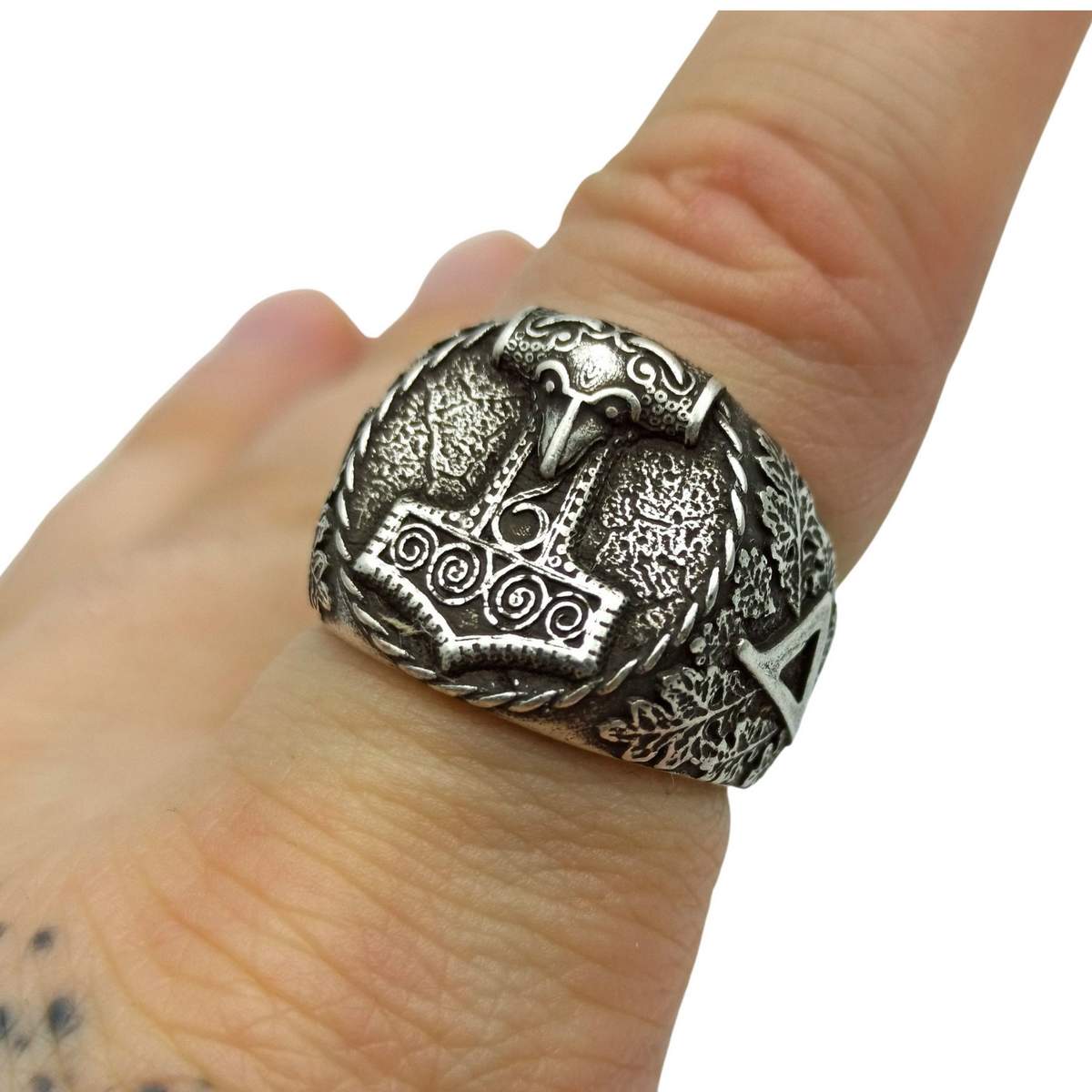 Mjolnir Signet ring