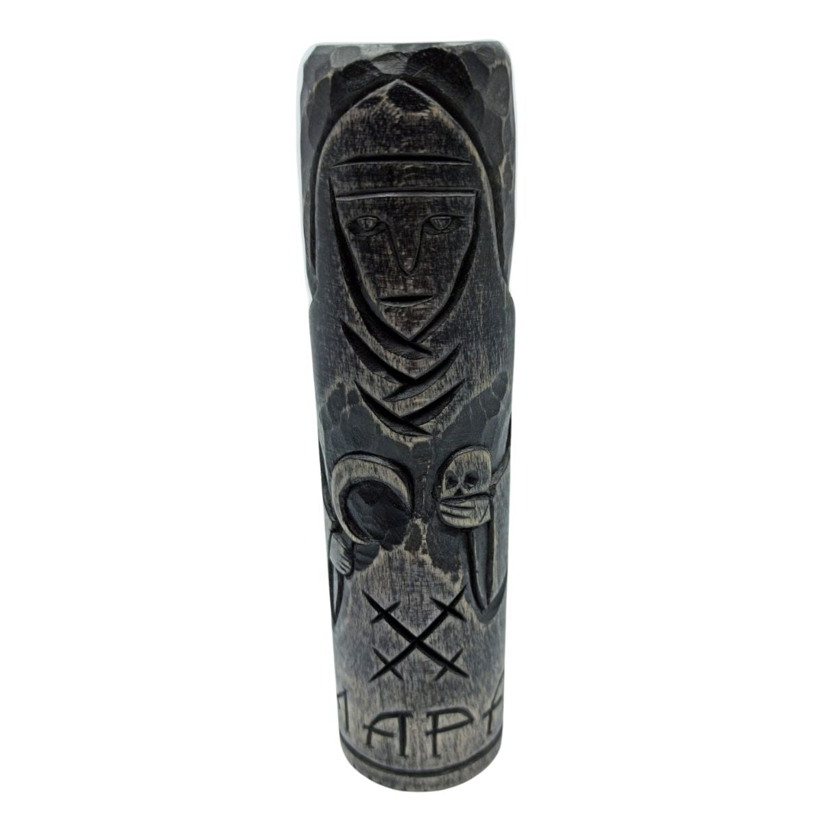 Morena goddess wooden statue