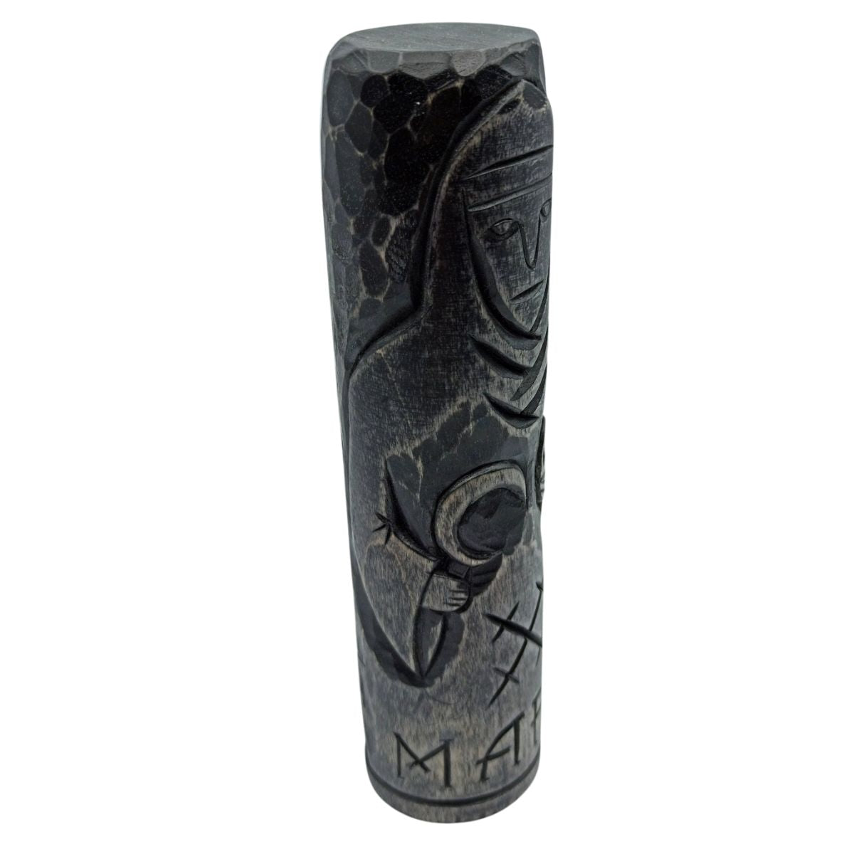 Morena goddess wooden statue