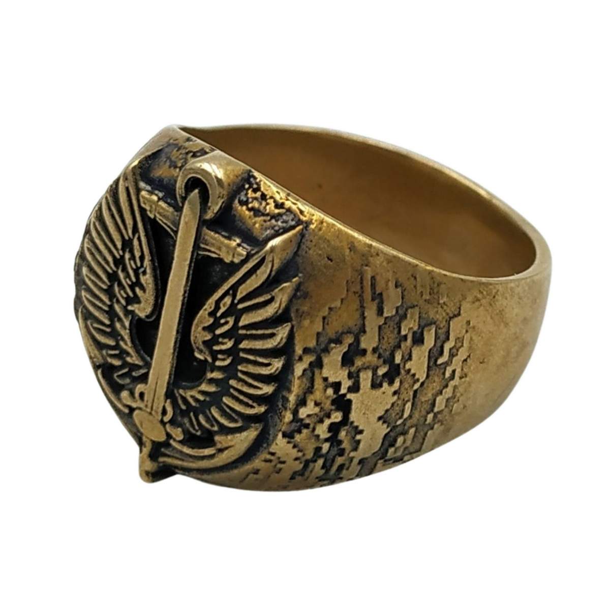 Ukrainian marines signet ring