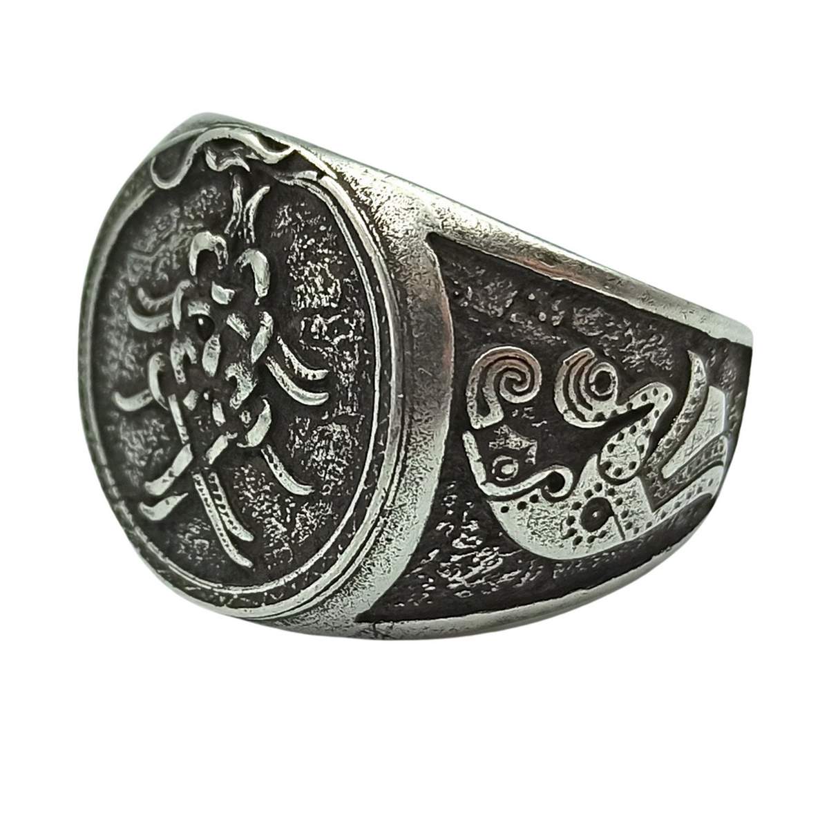 Mask of Odin Signet ring