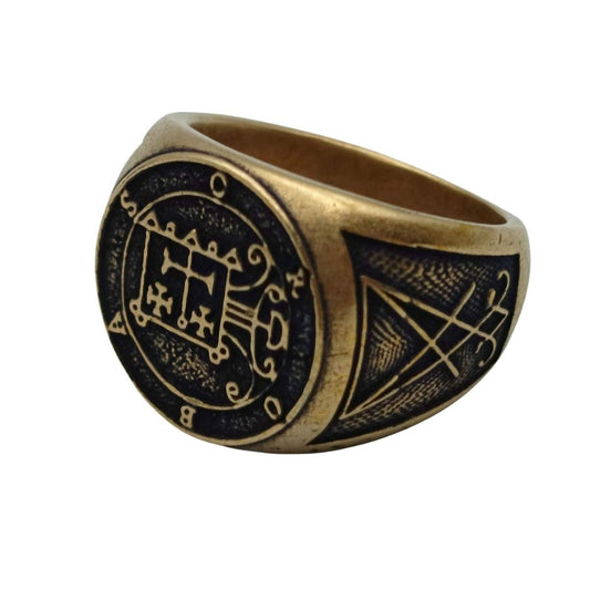 Orobas demon sigil ring