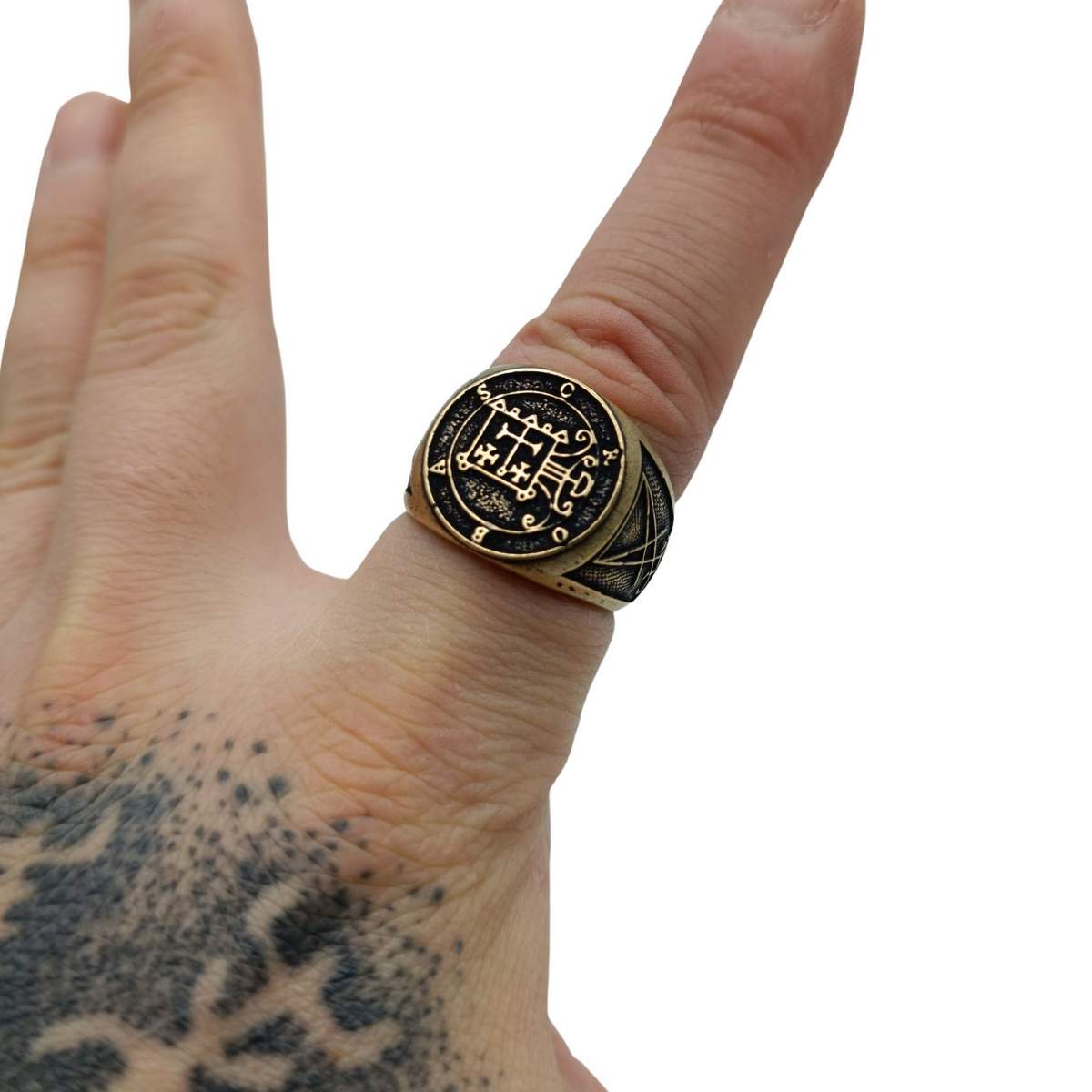 Orobas demon sigil ring
