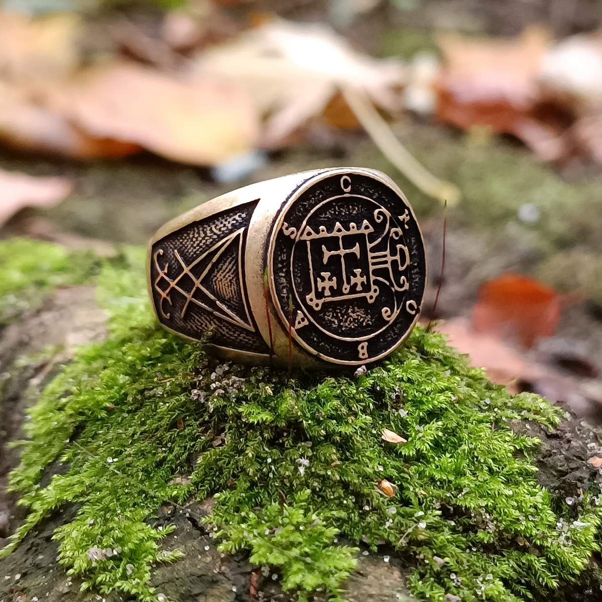 Orobas demon sigil ring