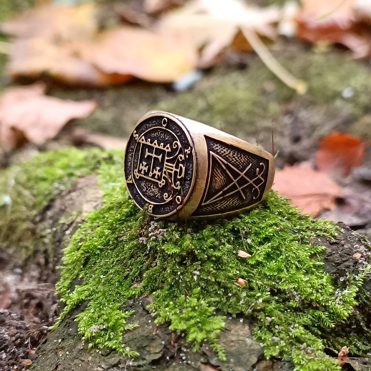 Orobas demon sigil ring