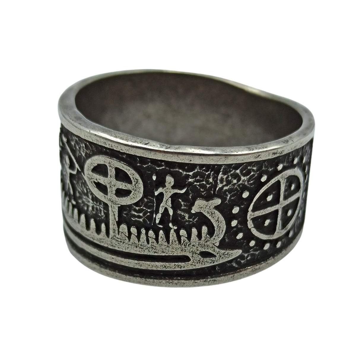 Norse Petroglyph ring