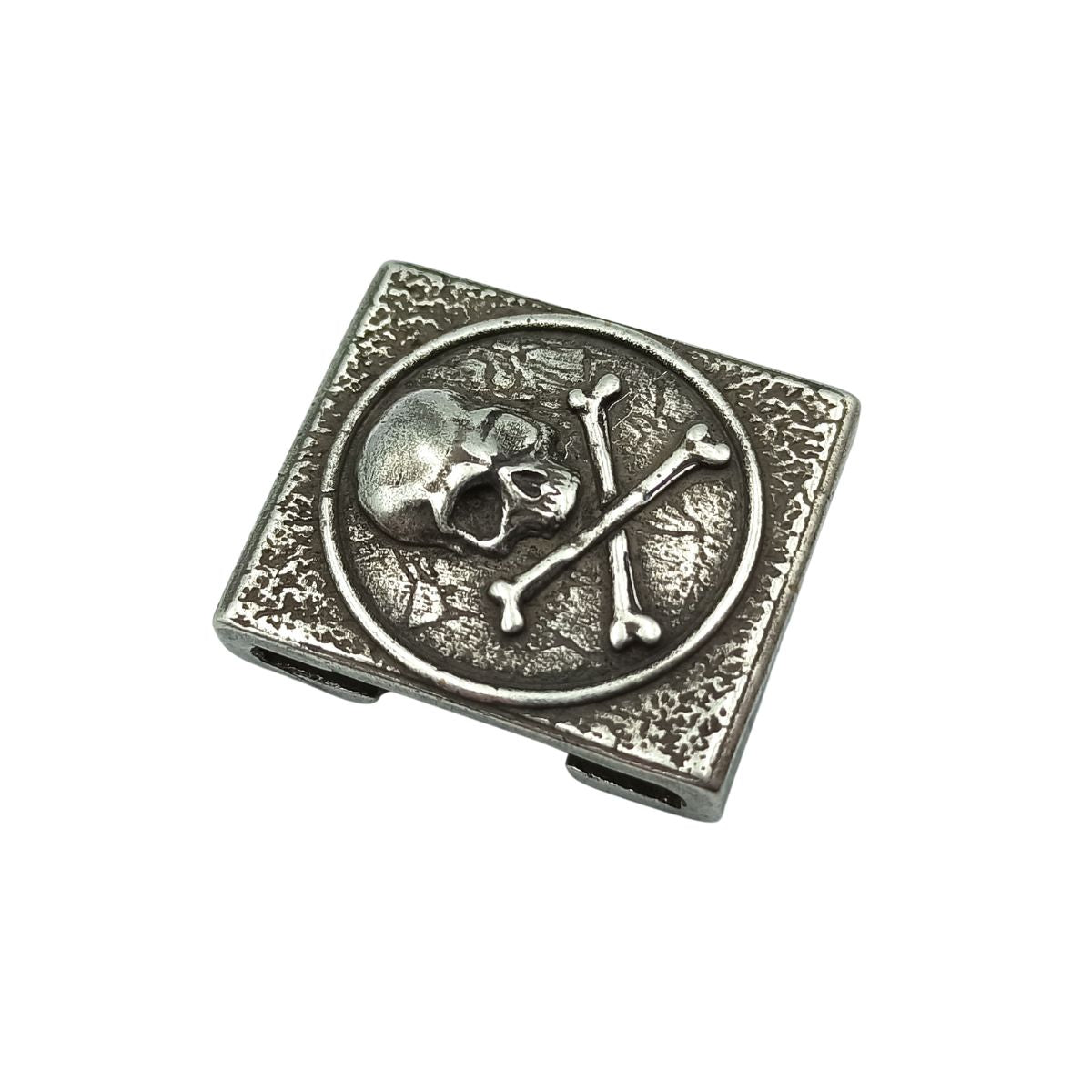 Jolly Roger pirate skull molle clip