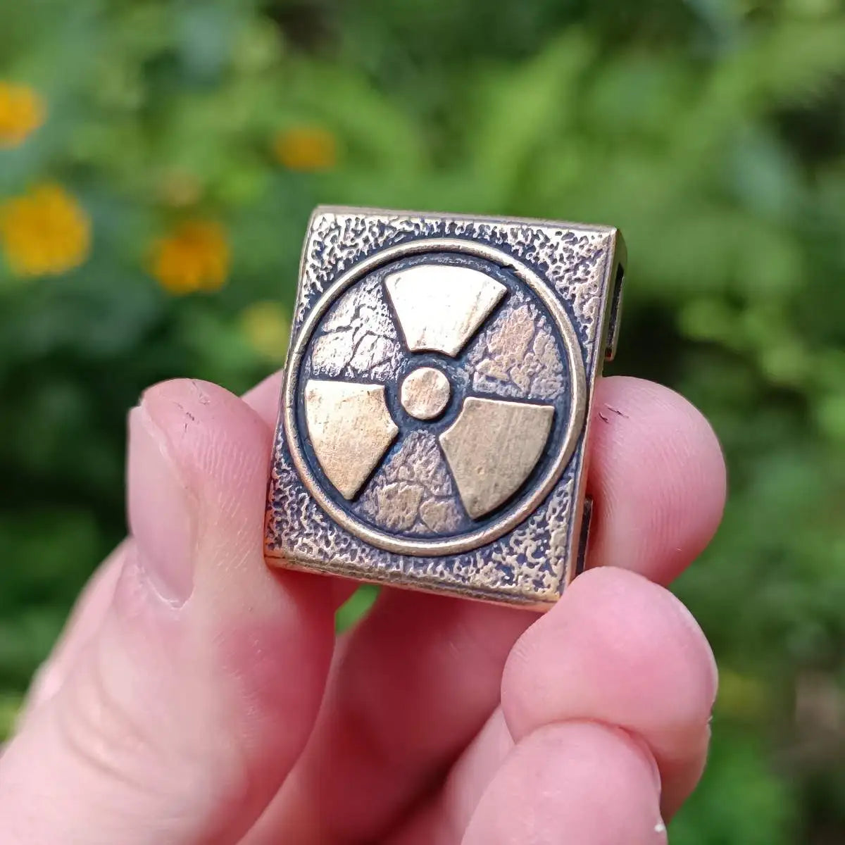 Radiation Symbol molle clip