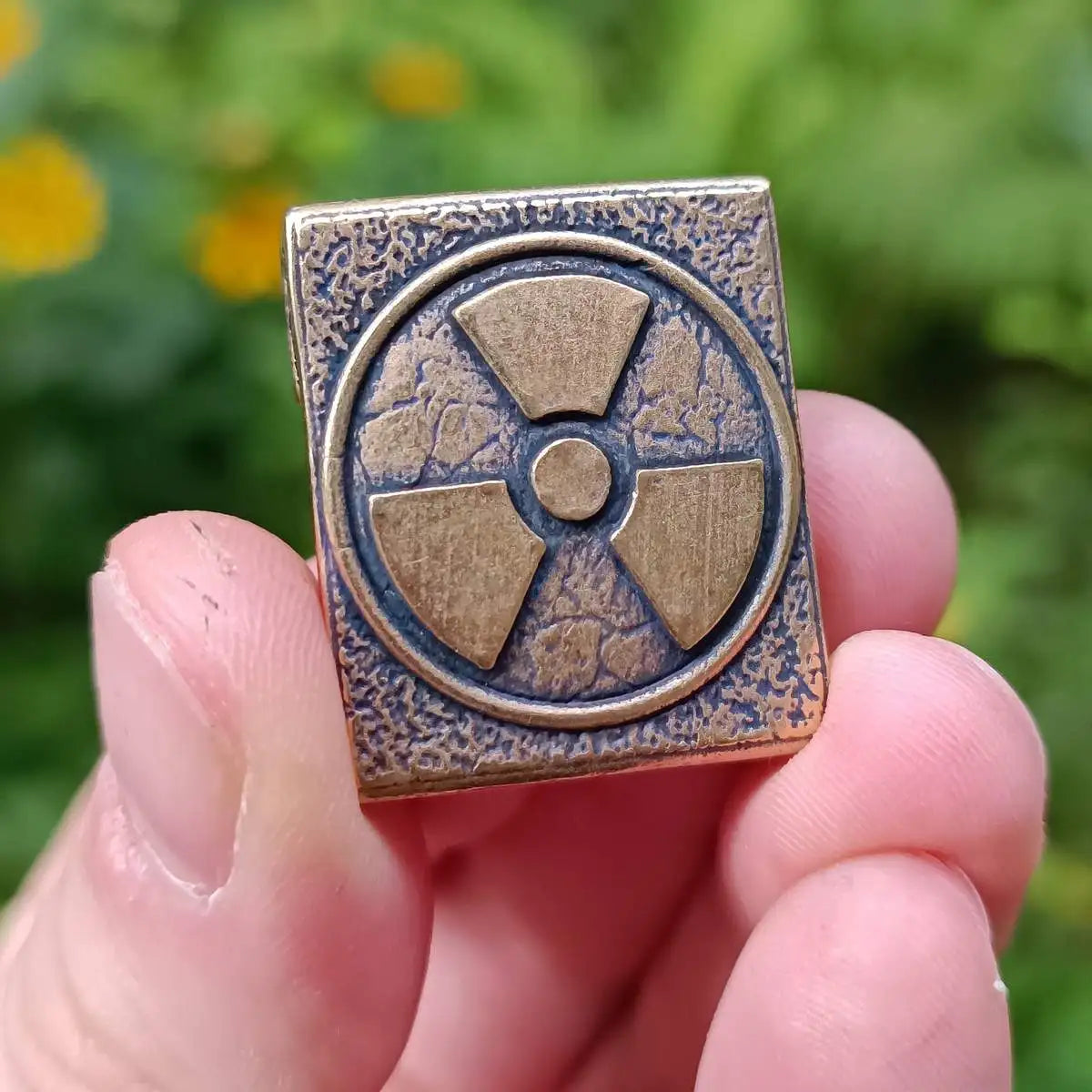 Radiation Symbol molle clip