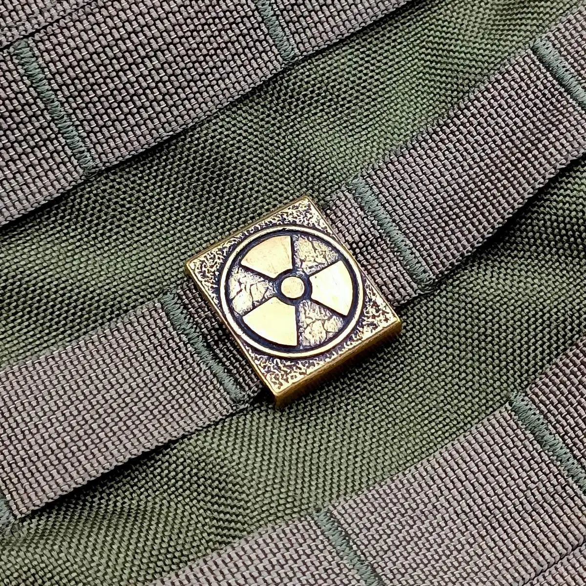 Radiation Symbol molle clip
