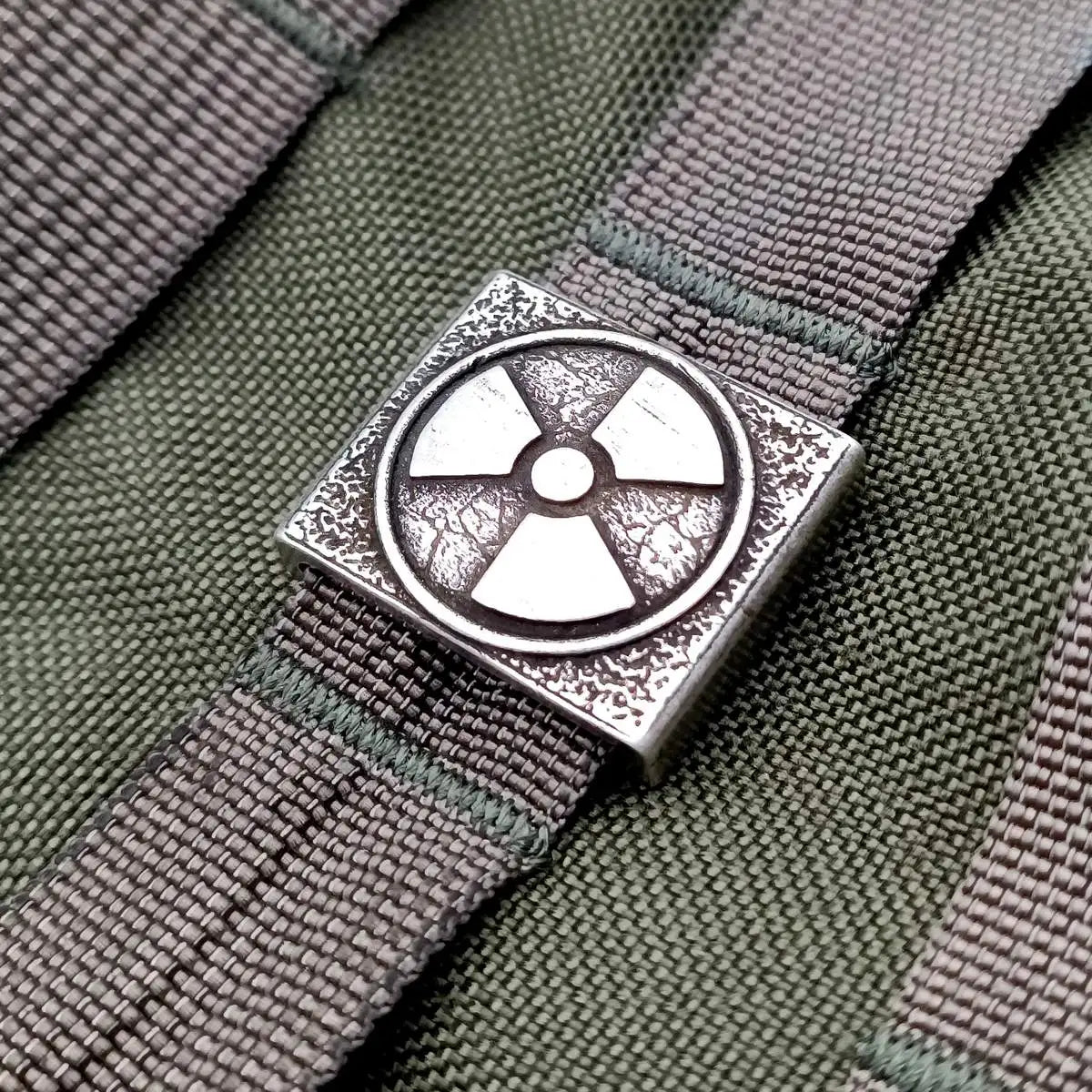 Radiation Symbol molle clip