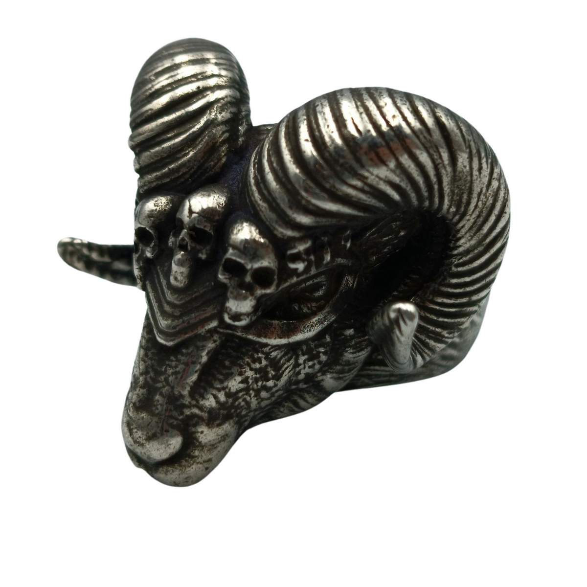 Viking ram ring 7 US Silver plating