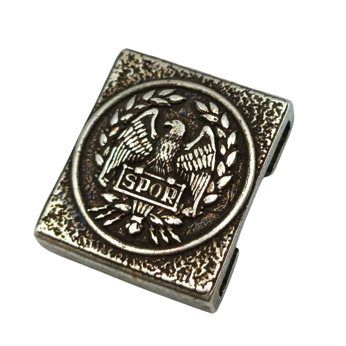 Aquila eagle Molle clip Silver plated