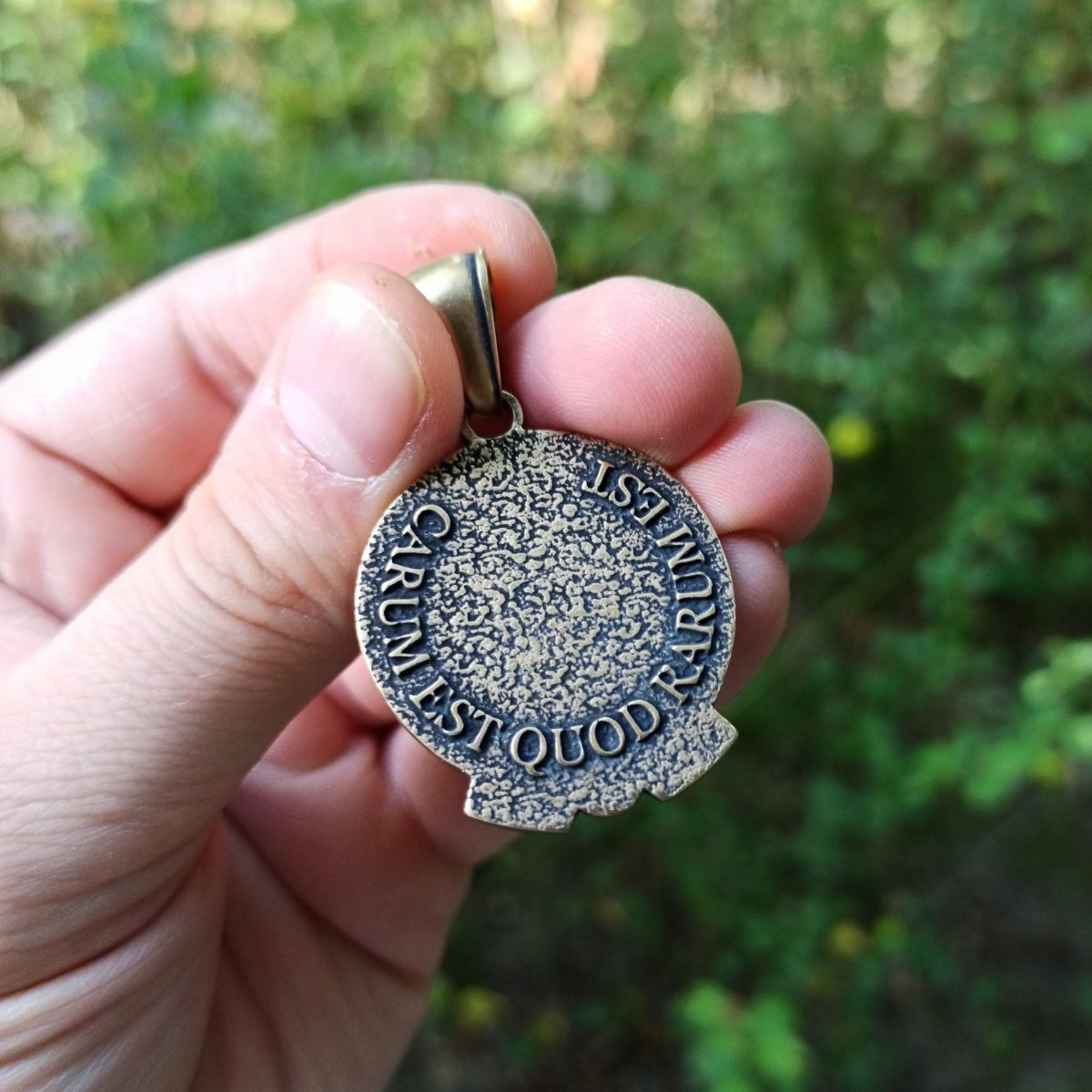 Roman eagle Aquila SPQR pendant