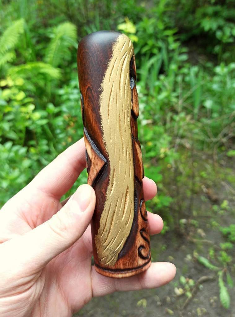 Sif goddesse wooden statue
