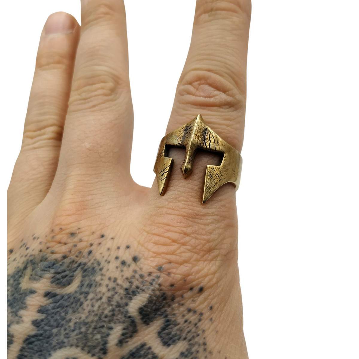 Spartan warrior ring