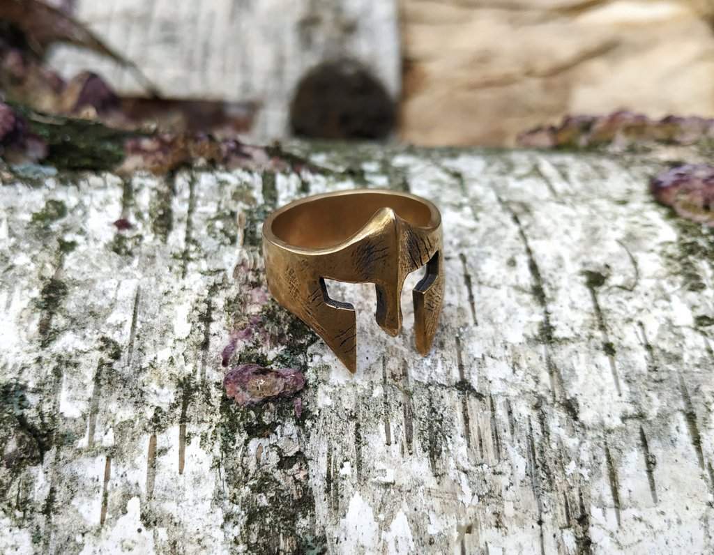 Spartan warrior ring