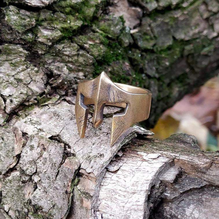 Spartan warrior ring