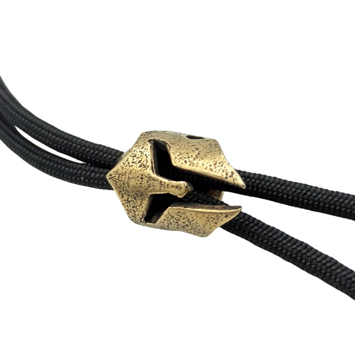 Spartan helmet paracord bead