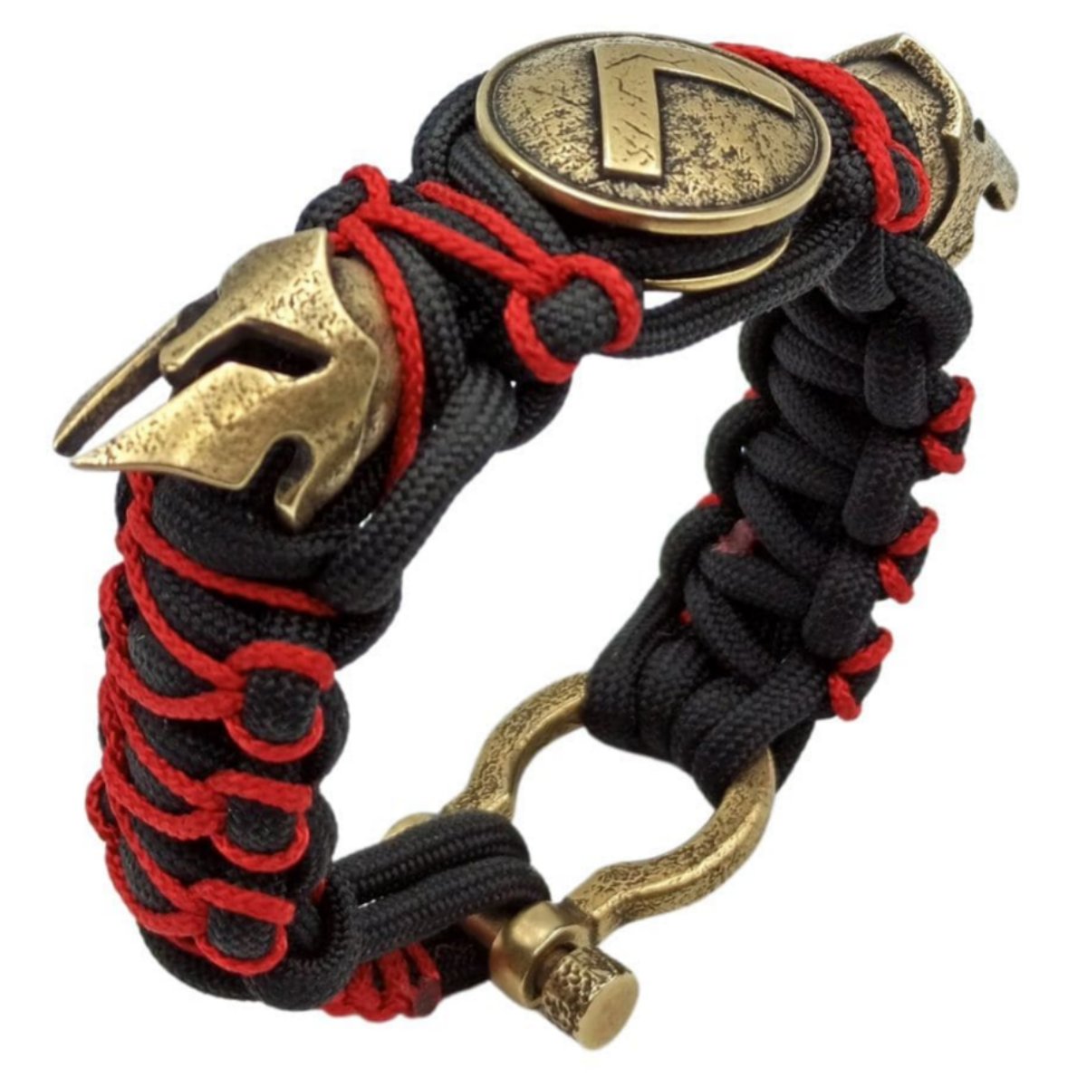 Spartan paracord mens bracelet 6 inch | 15 Cm