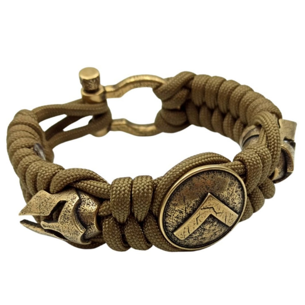 Spartan paracord bracelet for men