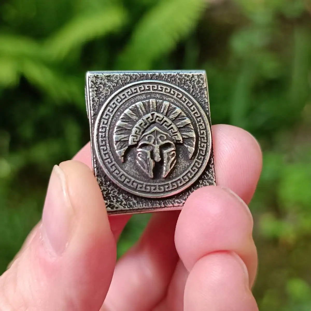 Spartan warrior helmet molle clip