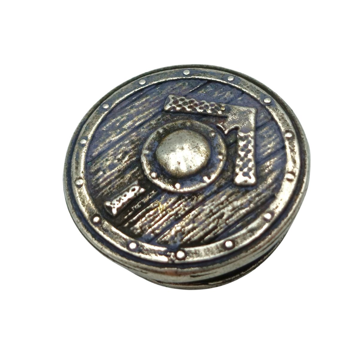 Viking shield paracord bead