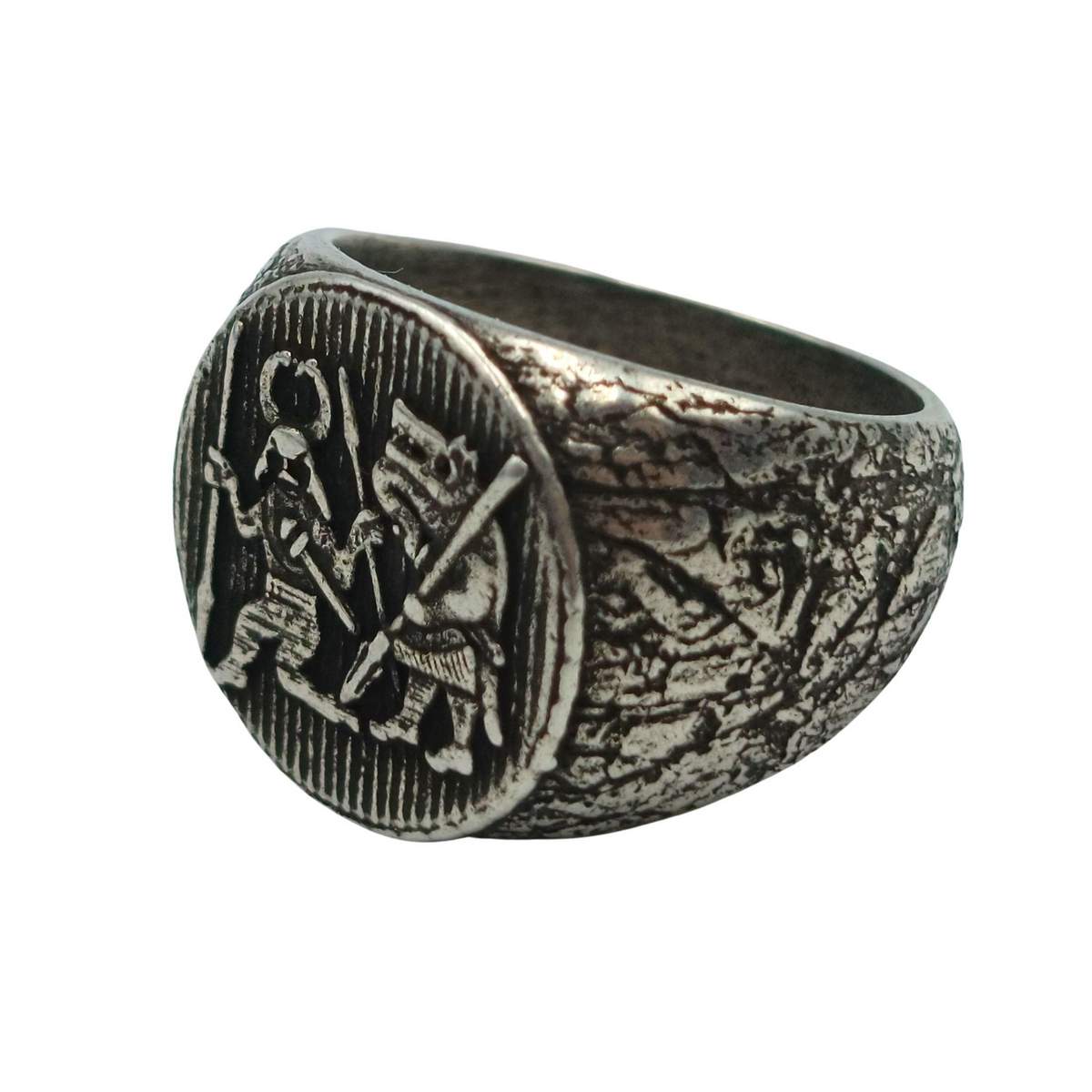 Torslunda dancer Ancient Viking ring 6 US Silver plating
