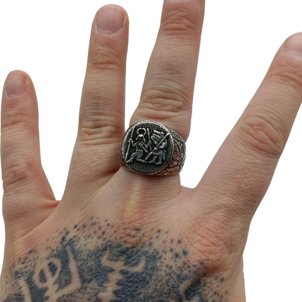 Torslunda dancer Ancient Viking ring