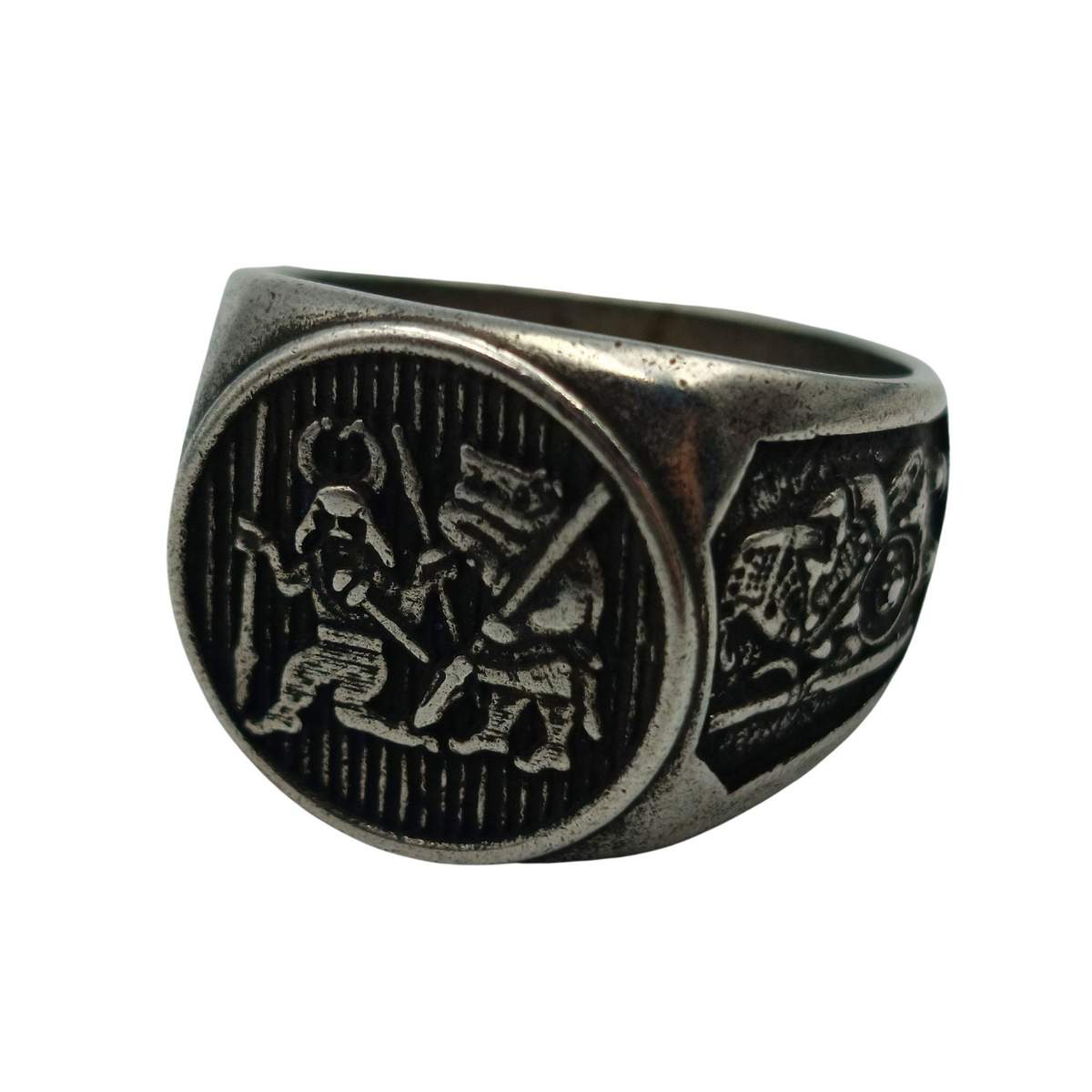 Torslunda dancer ring 6 US Silver plating
