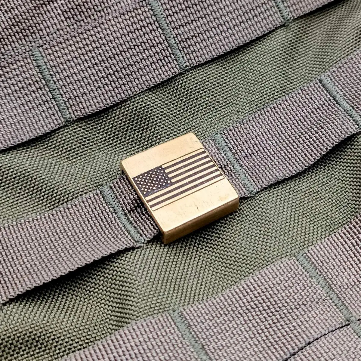 American flag Molle clip