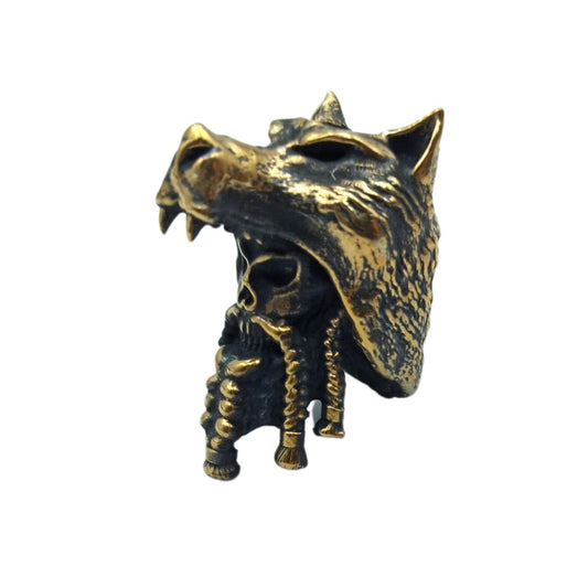 Ulfhednar skull paracord bead