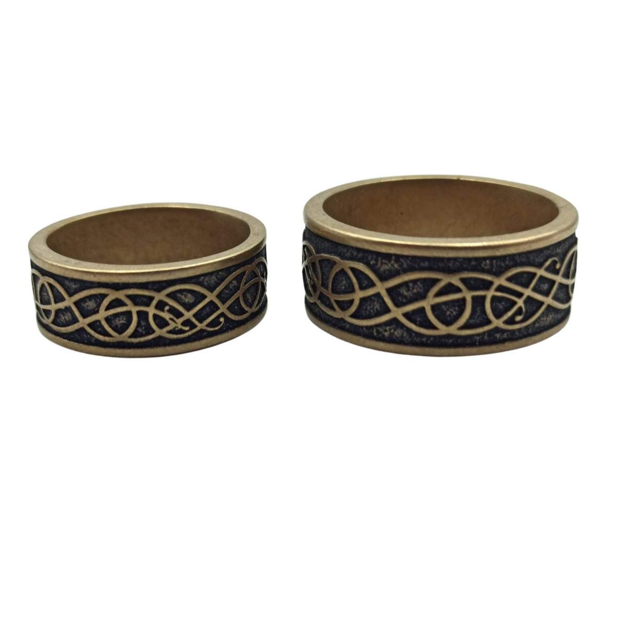 Norse Urnes ornament rings