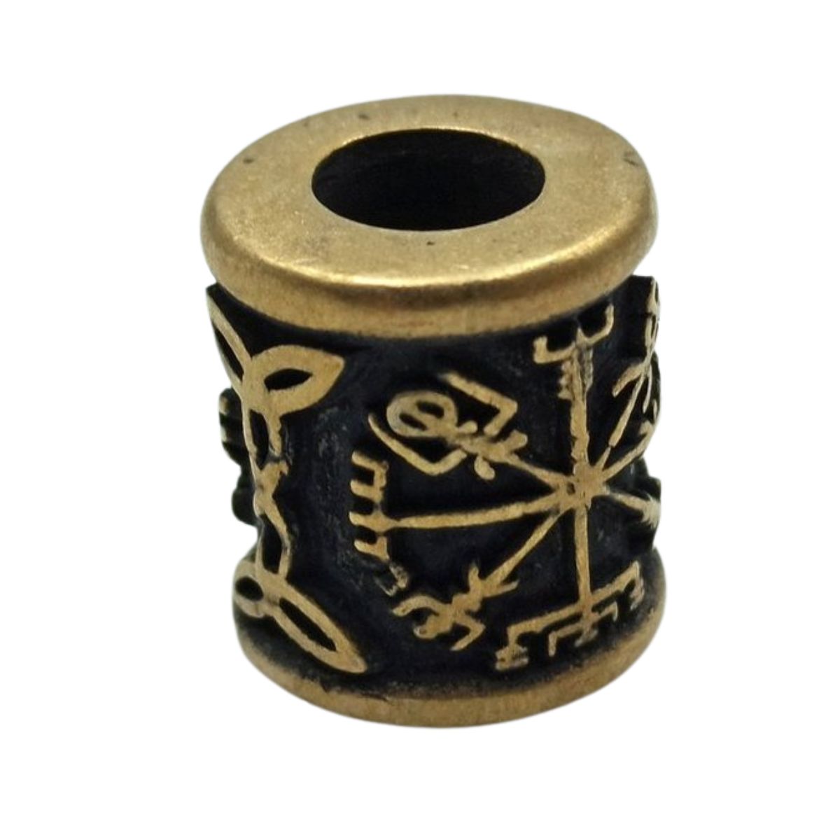 Vegvisir symbol bead