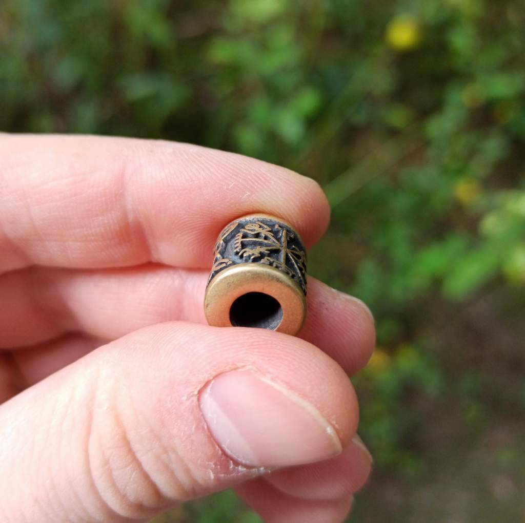 Vegvisir symbol bead